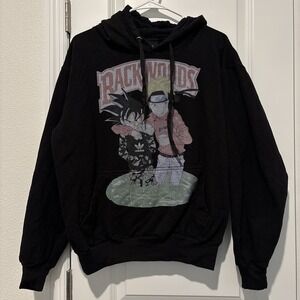 Celebrity‎ Style Vintage Naruto Backwoods Mens L Hoodie Anime